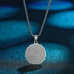 Women's necklace with Arabic Ayatul Kursi pendant