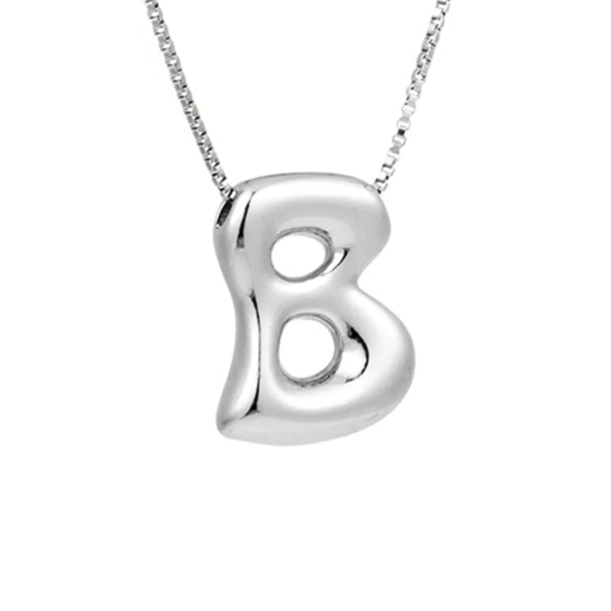 Collier pour femme avec pendentif initiale - lettre