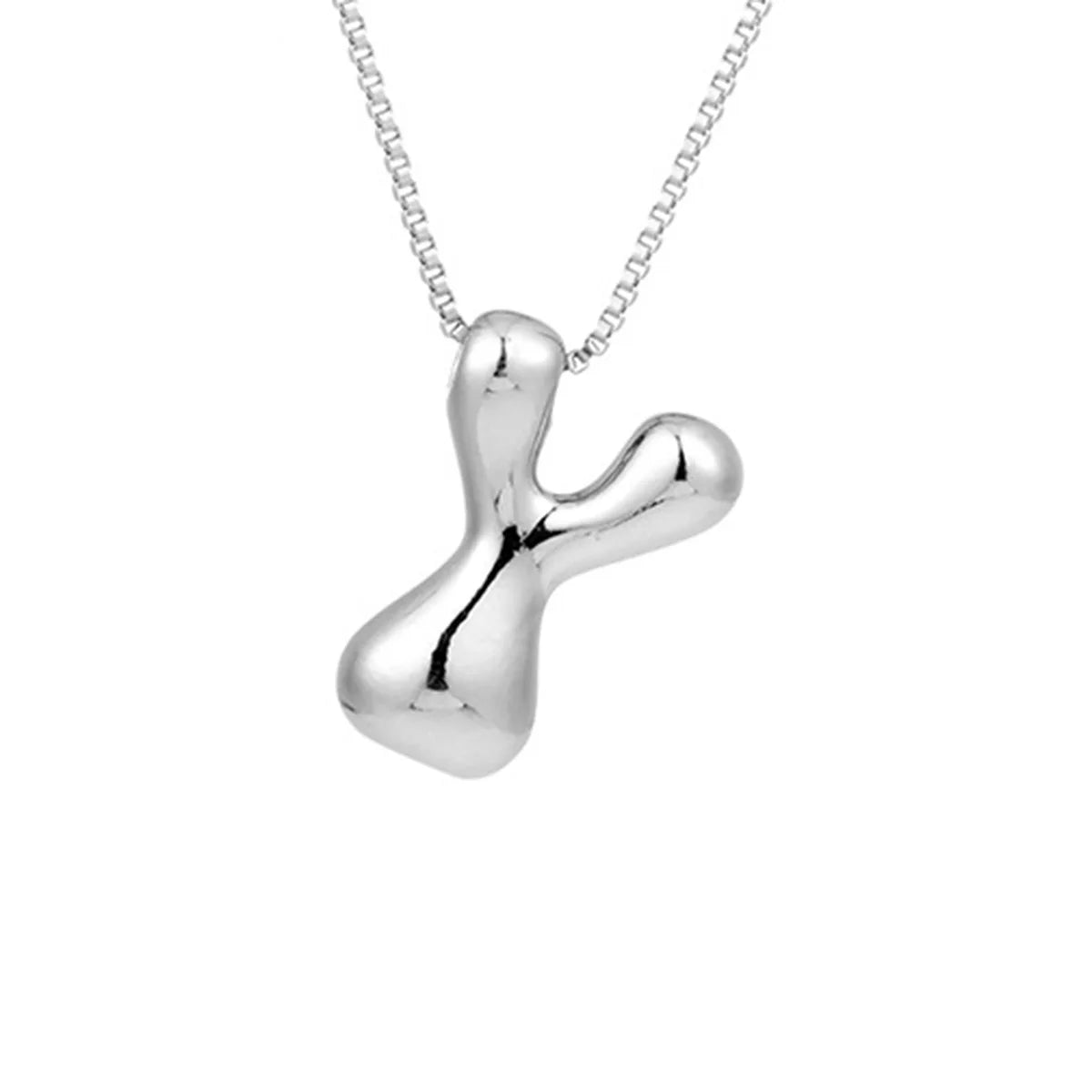 Collier pour femme avec pendentif initiale - lettre