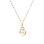 Collier pour homme ou femme avec pendentif Allah symbole musulman