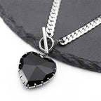Collier Ras de Cou avec Pendentif Coeur 1