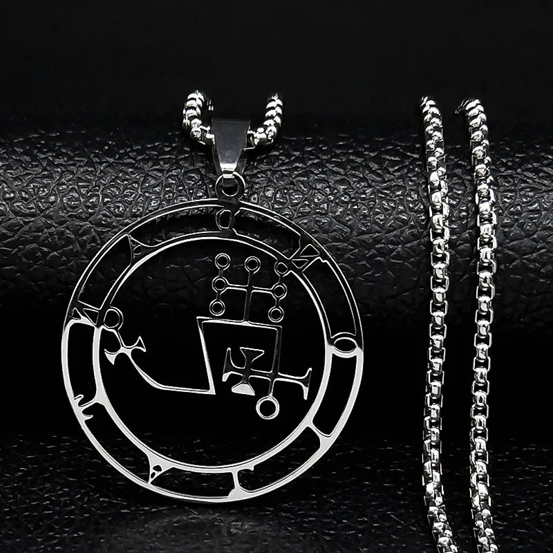 Collar Satánico Colgante Espíritu Demoníaco dantalion