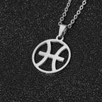 Collier Signe du Zodiaque - Pendentif  12 Constellations