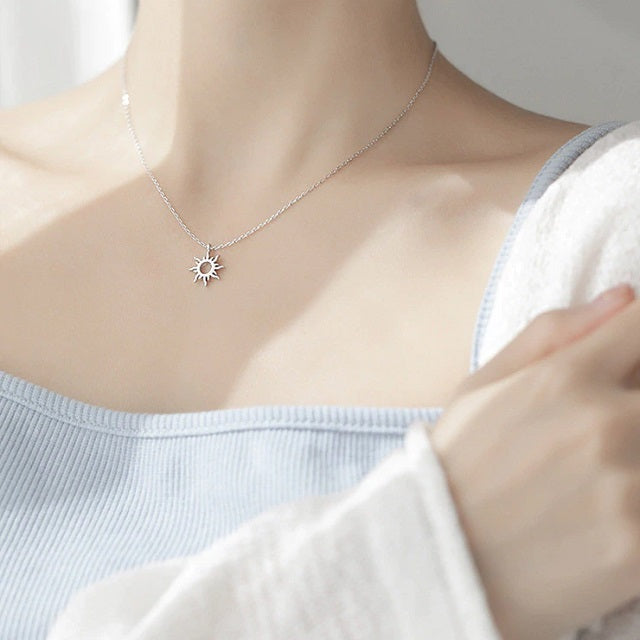 Sun Necklace for Women