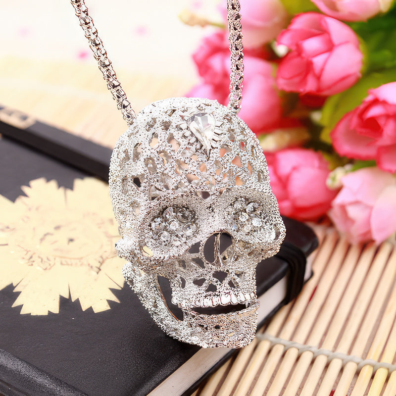 Collier Tête de Mort Homme