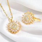 Collar Girasol Giratorio