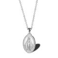Collier Vierge Marie argent
