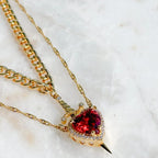 Colliers Couples Pendentif Epée et Coeur