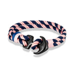 Pulsera doble ancla 