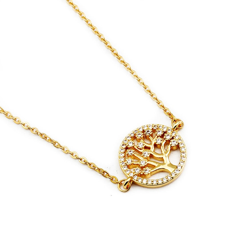 Pulsera Árbol de la Vida en oro