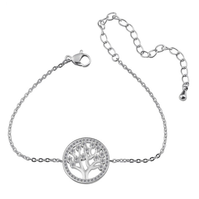 Pulsera Árbol de la Vida en plata