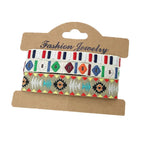 Set of 3 handmade ethnic-style Brazilian bracelets