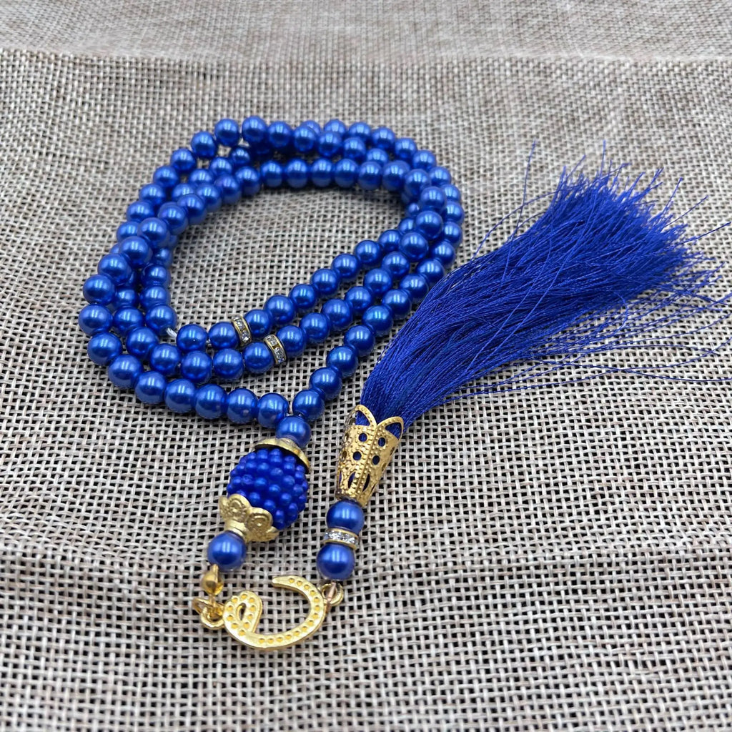 Misbaha 99 Beads - Islamic Prayer Rosary with Tassel