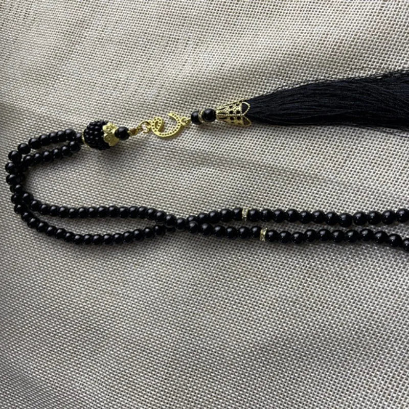 Misbaha 99 Beads - Islamic Prayer Rosary with Tassel