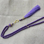 Misbaha 99 Beads - Islamic Prayer Rosary with Tassel