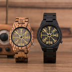Reloj Vikingo Hombre Madera