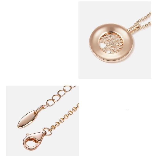 Colgante Árbol de la Vida Oro Rosa