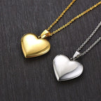 Photo Locket Heart Pendant