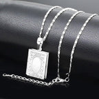 Pendentif Coran Argent Or Homme Femme argent