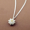 Colgante Flor de Loto y Collar